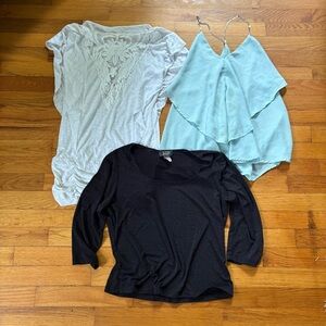 Elegant Women's blouses bundle size medium